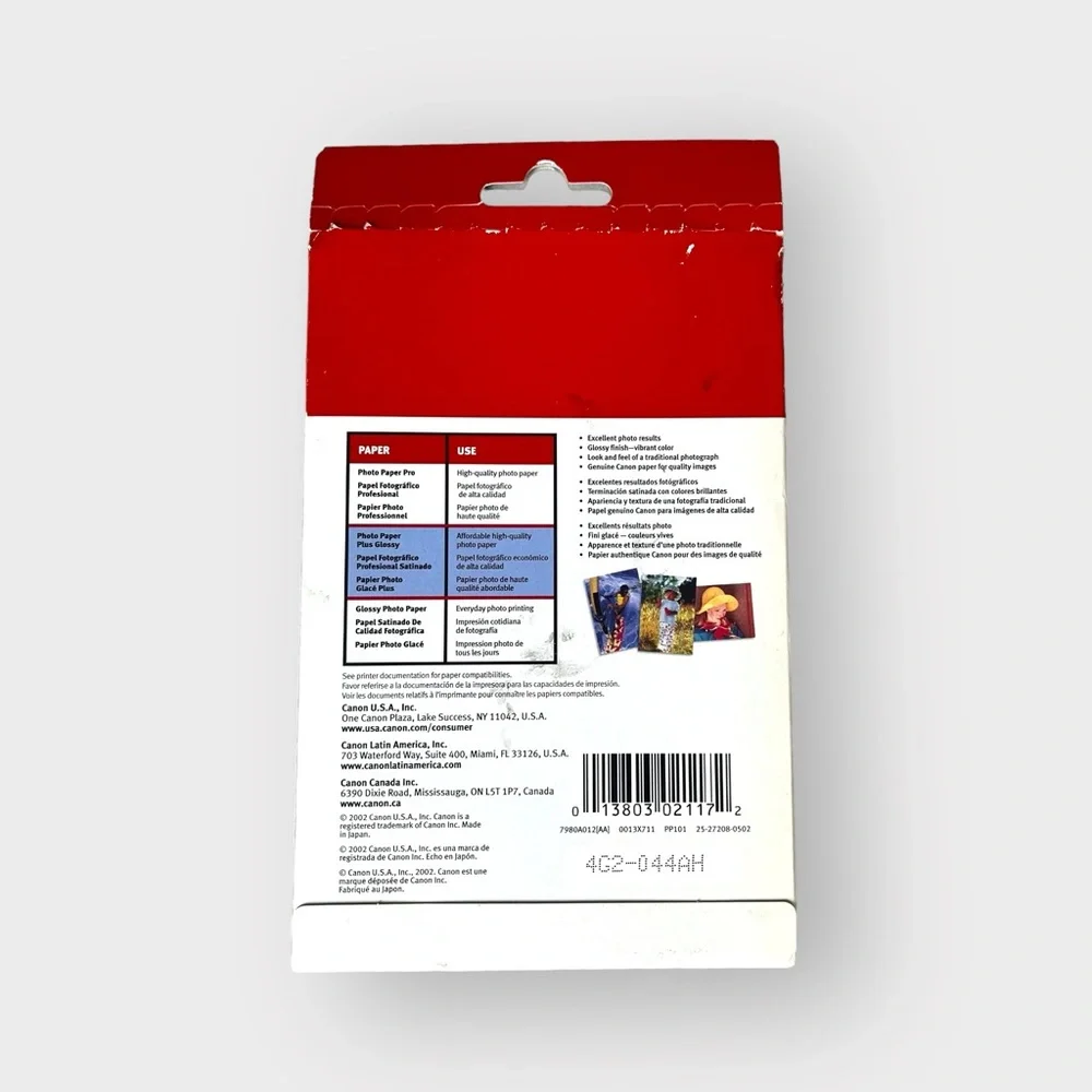 Canon Photo Paper Plus Glossy New Old Stock - 3 Pack Bundle